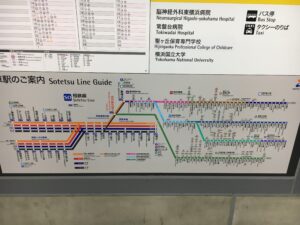 相鉄路線図